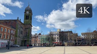 Derby - United Kingdom 🇬🇧 (4K UHD) Walking Around The City