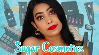 *SUGAR* One Brand Makeup Look ft. SugarCosmetics