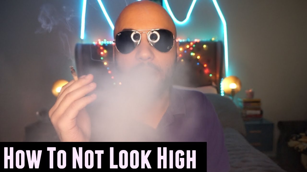 How To Not Look High When Smoking Weed
