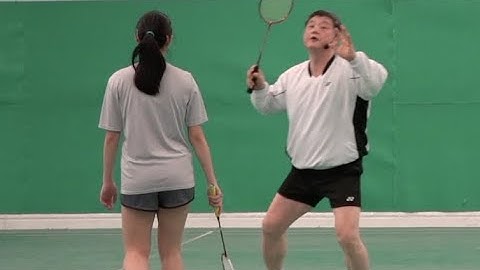 Badminton Footwork Skills-Movement With Different Concept How To move To Right Rear