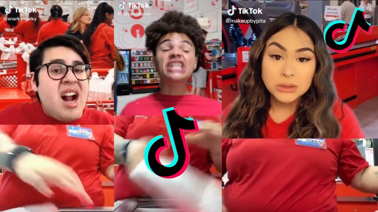 Cashier Tik Tok | Grocery Store Cashier Challenge - YouTube