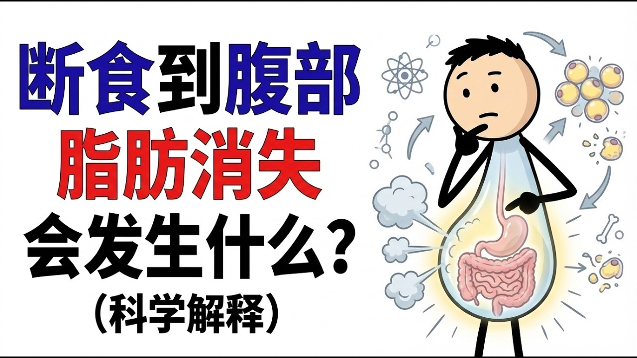 如果斷食直到腹部脂肪消失會發生什麼？（科學解釋）