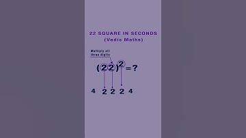 22 Square trick II #maths #shorts #squaretrick