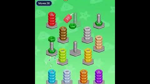 Nut Sort Puzzle Level 651 - 660 Walkthrough