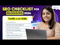 SEO Checklist 2024: Optimize &amp; Rank Every NEW Blog on Google (Ultimate Guide)