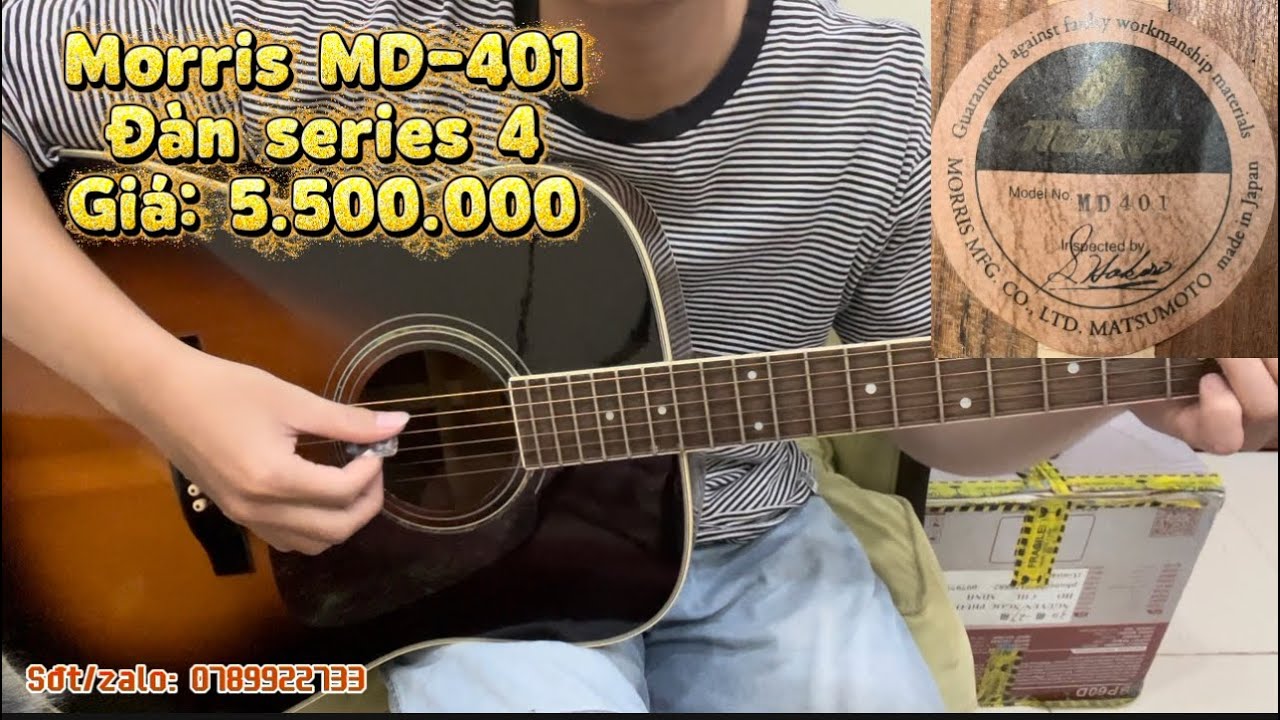 Morris MD-401 giá 5 triệu 500. Dòng này series 4, thiết kế và âm 