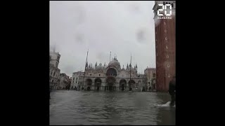 Italie: Les images impressionnantes de Venise sous les eaux