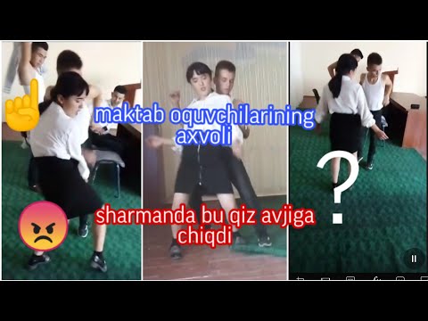 SHARMANDA MAKTAB OQUVCHILARINING