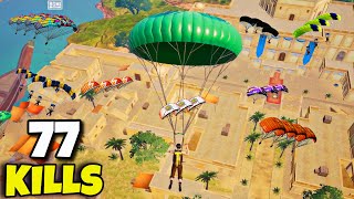 wow!!!😱😈77KILLS IN 3 MATCHES NEW BEST LOOT GAMEPLAY IN SKYHIGH SPECTACLE MODE🔥IN PUBG BGMI!