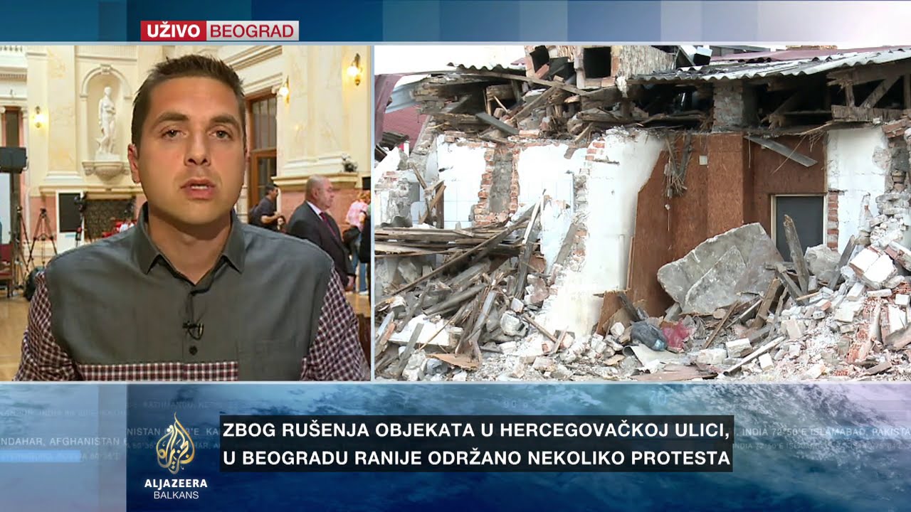 Kosti على عنوان Vuči بخصوص الهدم في Savamala