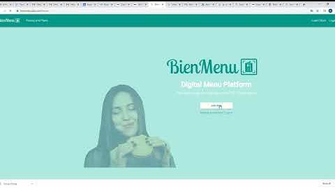 BienMenu Contactless Menu Solution