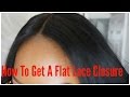 How to Get A Flat Natural Looking Lace Closure | iBeautifulHair