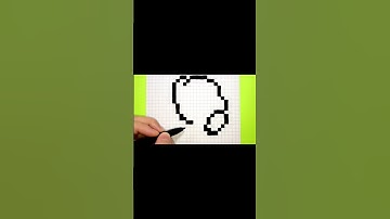 How to Draw Kirby by Cells ♥ pixe art SL #draw #kirby #pixel #art