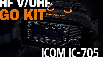 ICOM IC-705 | Draagbare amateurradio Go Kit