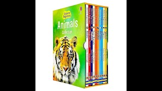 Usborne Beginners Animals Collection 10 Books Box Set - HARDCOVER
