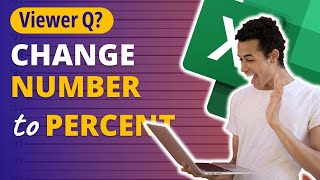 how to change numbers into percentages in excel 🔥 [excel tips! 💯]