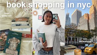 COME BOOK SHOPPING WITH ME IN NYC ⭐️ cozy bookstore vlog, tik tok books &amp; BOOK HAUL