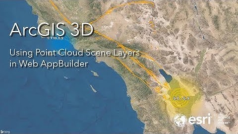 Use Point Cloud Scene Layers in ArcGIS Web AppBuilder - May 2018