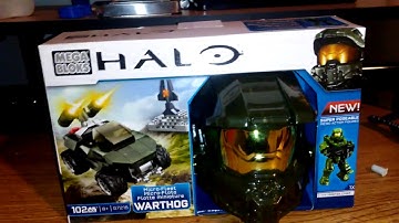 Halo Mega Bloks Micro-Fleet Warthog Unbox