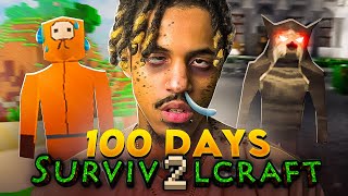 Tortured for 100 Days in Survivalcraft 2! 😭 *Cruel Mode* screenshot 4