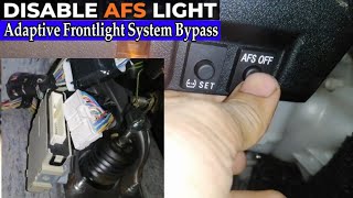 Lexus es350 (AFS) Adaptive Frontlight System Problem Easy Fix!!