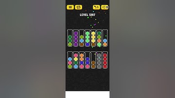 Ball sort puzzle level 1297 #ballsortpuzzle