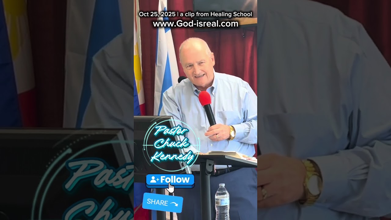 Oct 25, 2025 Saturday with Pastor Chuck Kennedy, God is Real! 