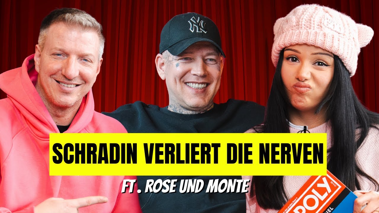 @ROSEMONDY und @montanablack bringen @maximalschradin zum Verzweifeln
