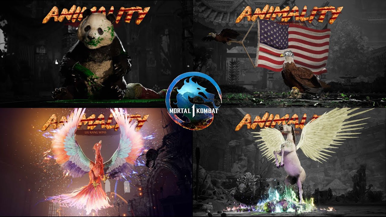 Mortal Kombat 1 All Animality - YouTube