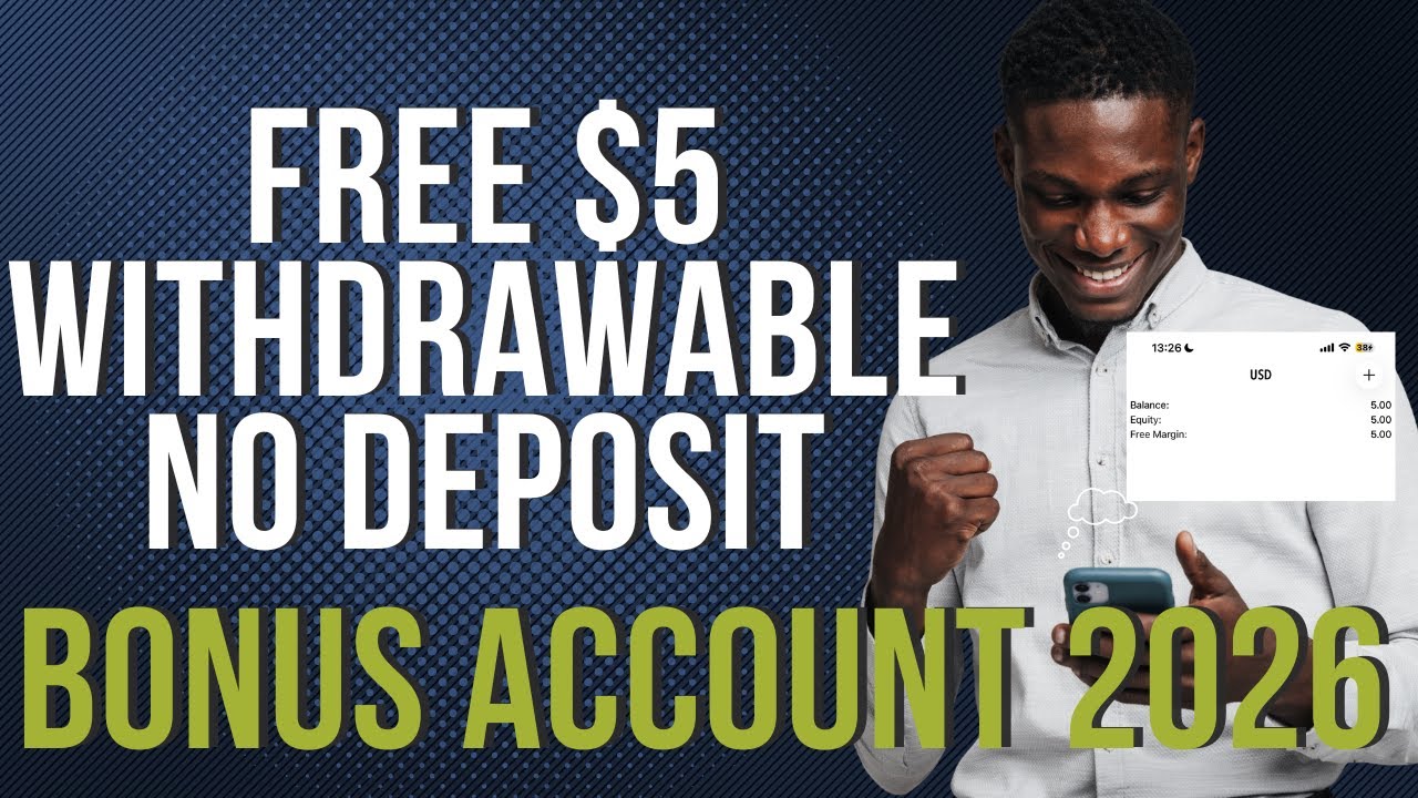 Get free 5$ Synthetic account to start trading | No deposit required