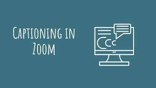 Tip of the Week: Live Captioning in Zoom