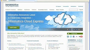 Lightning Fast Series: Getting Started with Informatica Cloud