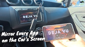Mirror Smartphone in Car - Ottocast Mirror Touch Review