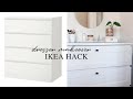 DIY IKEA HACK | MALM DRESSER MAKEOVER