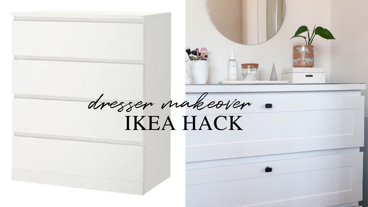 nederlag Trække ud melodrama DIY IKEA HACK | MALM DRESSER MAKEOVER - YouTube