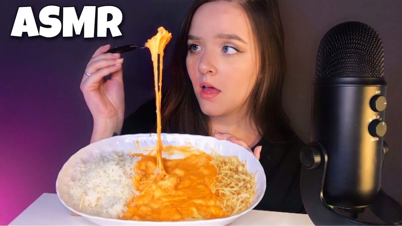 ASMR STROGONOFF DE CHEDDAR 🧀 MUKBANG BRASIL (Sons de Mastigação) + DESABAFO 🥺