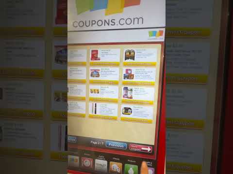 Coupon machine 🦄 😍