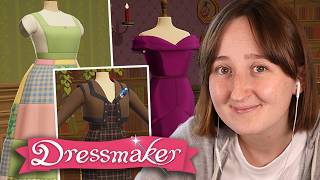 Sewing with ONLY fabric scraps! | Dressmaker #9 (Streamed 10/16/26)