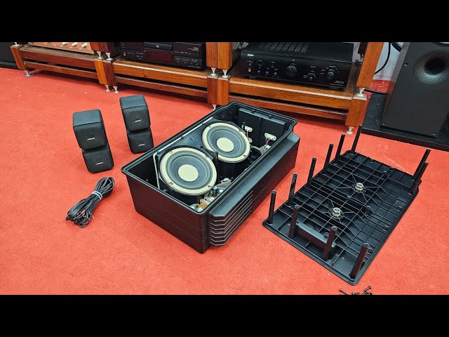 Bose 501z and a detailed look inside the subwoofer [Nguyễn Bách