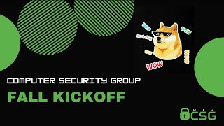 CSG Kickoff