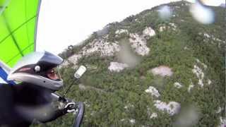 Close Hangglider Crash Slovenia