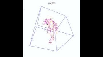 daily pose rotation exercise day 263 #drawing #art #perspective #procreate