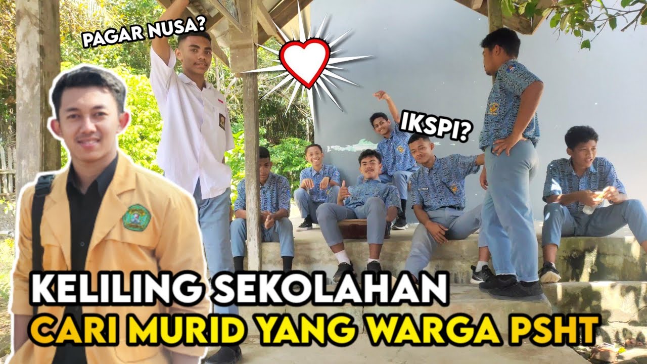 CARI WARGA PSHT di Sekolah Tempat Saya KKN Buat Saya Ucapkan Selamat 1 ABAD TERATE EMAS