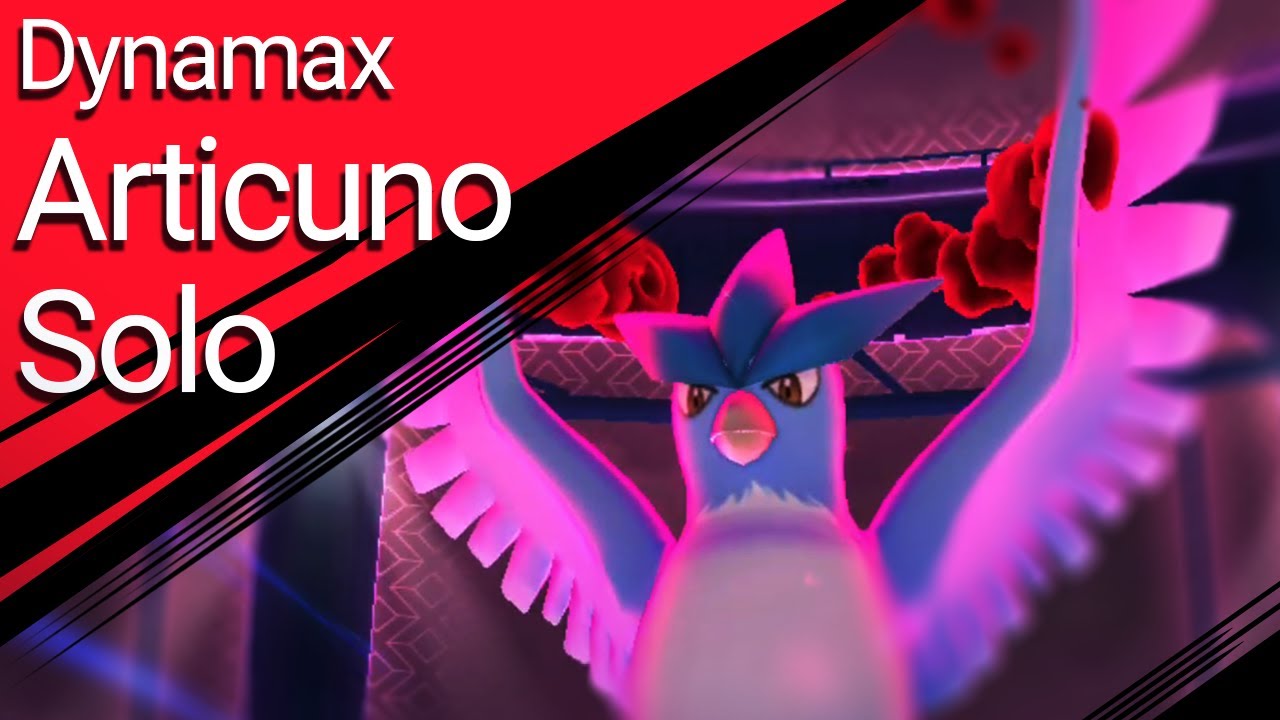 Dynamax Articuno Solo W/ Mushrooms (No Power Spot Helpers, No GMax, No Weatherboost)