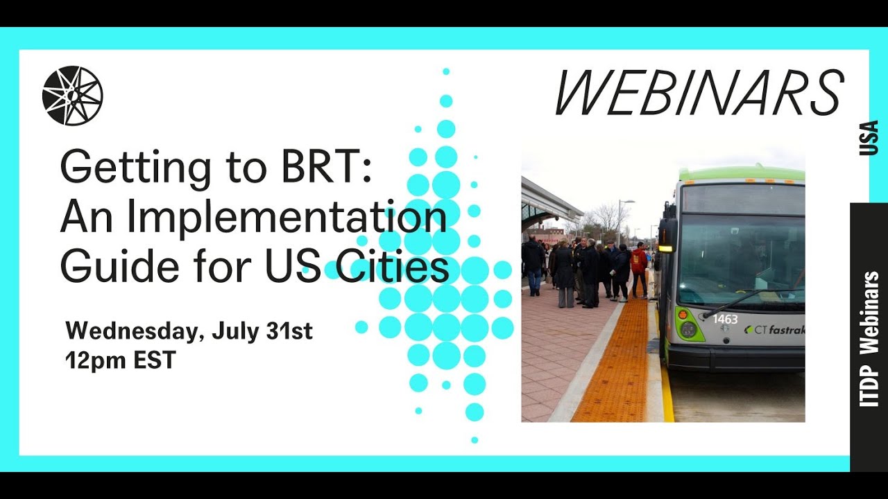 Getting to BRT An Implementation Guide for US Cities YouTube