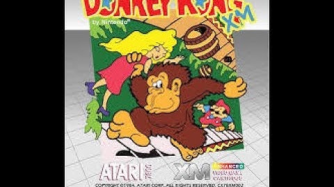 ***NEW HOME BREW*** DonkeyKong XM (Final Release!) --Atari 7800--
