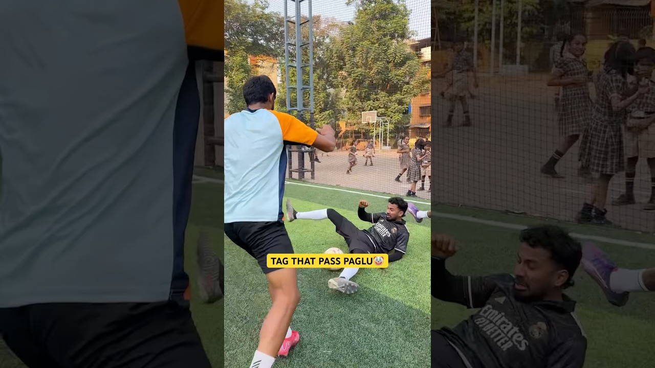 Ye toh Pass Paglu nikla😂🤡 #comedy #football #soccer