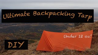 DON'T GO HIKING WITHOUT THIS! //How to make a silnylon tarp DIY- Under $60