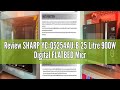 Review SHARP YC-QS254AU-B 25 Litre 900W Digital FLATBED Microwave, 10 power levels, ECO Mode, defros