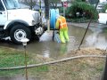 1/23/12 Rain storm Citrus Heights flooding storm drain cleanup p5